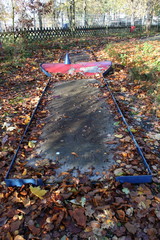 Verlassener Golfplatz