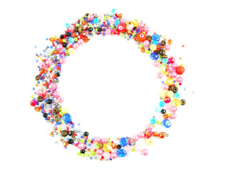 Collection of Colorful Beads Decoration