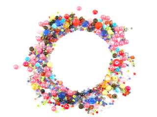Collection of Colorful Beads Decoration