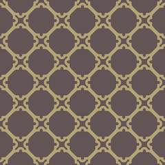 Geometric Seamless Vector Abstract Pattern
