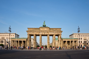 Fototapeta na wymiar Brandenburg gate, Berlin, Germany