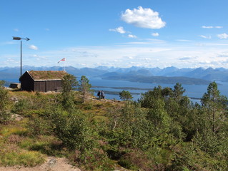 Blick vom Varden auf den Moldefjord