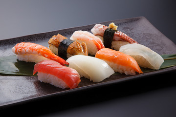 にぎり寿司の盛合わせ