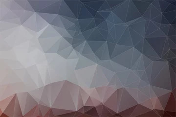 Foto auf Alu-Dibond Abstract trash polygonal background © igor_shmel