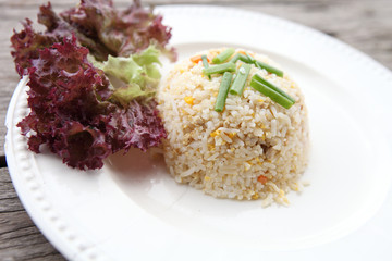 fried rice with pork