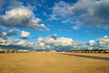 Empty house building stage