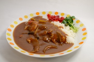 彩りのカレーライス