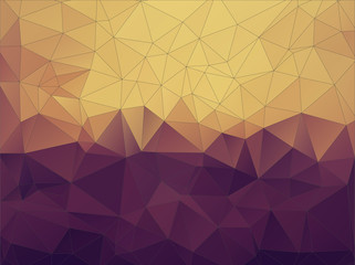 Abstract retro polygonal background.
