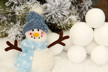 Fröhlicher Schneemann