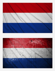 Fototapeta premium Flags of Netherlands