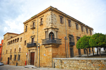 Fototapeta na wymiar Casa del Deán, Plasencia, Extremadura, España