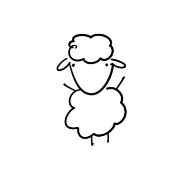 enjoying a sheep