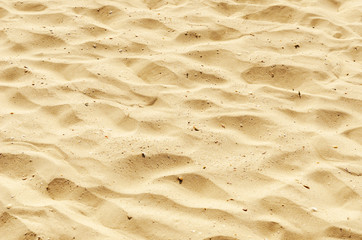 yellow sand as texture and background