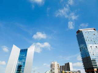Naklejka premium modern buildings