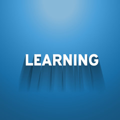 learning sign with shadow