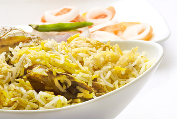 Yummy chicken biriyani