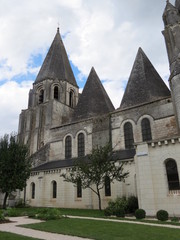 Fototapeta na wymiar Indre-et-Loire - Loches - Collégiale saint-Ours