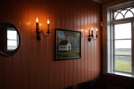 Int&eacute;rieur &eacute;glise islandaise