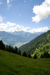Fototapeta na wymiar Ahornspitze - Zillertal - Alpen