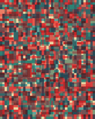 Abstract Pixel Background