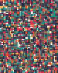 Abstract Pixel Background