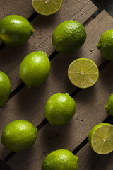 Raw Organic Green Limes