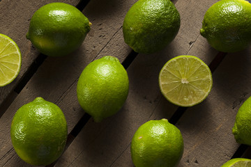 Raw Organic Green Limes