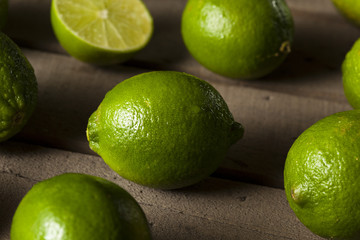 Raw Organic Green Limes
