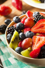 Heallthy Organic Fruit Salad