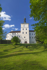 Fototapeta na wymiar Beautiful castle Breznice in the Czech Republic
