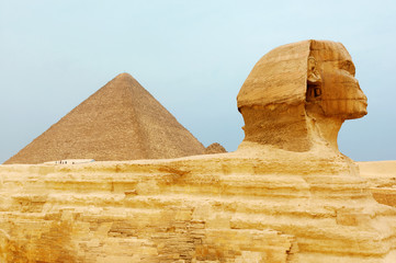 The Sphinx and Pyramids