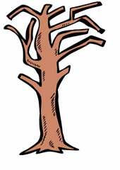 doodle halloween hand symbol