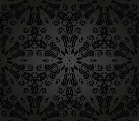 Orient Seamless Vector Pattern. Abstract Background