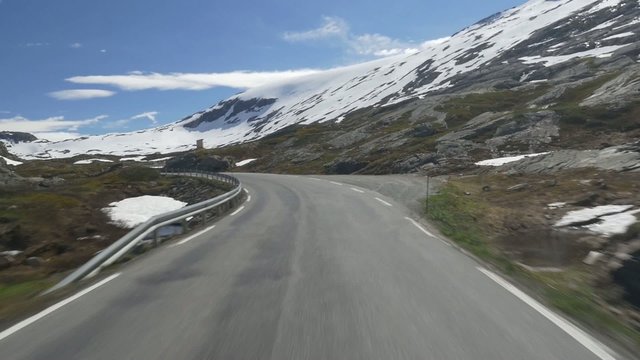 Panoramic Drive, Hjelledalen, Norway