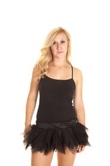 Naklejka premium black tank and black tutu