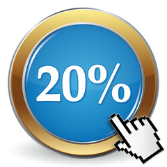 20 PERCENT ICON