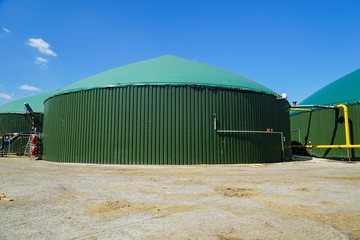Biogasanlage, Gärbehälter - Fermenter