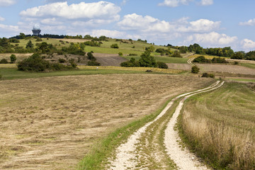 Herbstliche Hügellandschaft in Niederösterreich