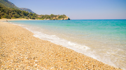 Paradise Megalo Seitani beach, Samos, Greece