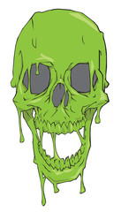 Slime skull