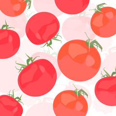Tomatoes vector background