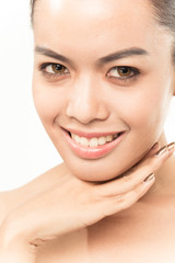 Obraz premium beautiful woman with perfect skin and face