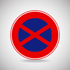 Fototapeta premium road sign icon