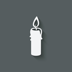 candle design element