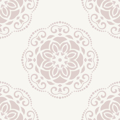 Orient Seamless Vector Pattern. Abstract Background