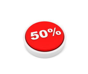 50 percent discount button