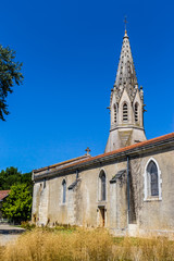 Fototapeta na wymiar Eglise de Biscarosse
