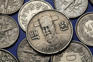 Coins of South Korea