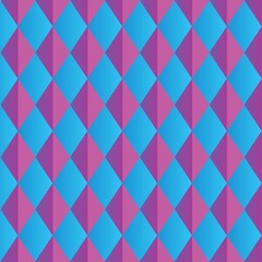 Fototapeta premium Abstract Blue Triangle Background Pattern