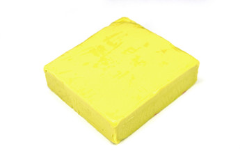 plasticine isolated on white